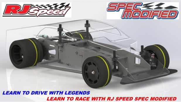 899984010613 Clear RJ Speed 1/10 Aero Spec Mod Body for 2014 Kit RJS1061